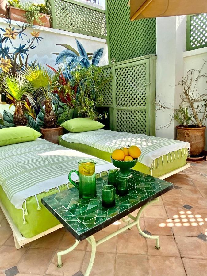 Riad Dar Adal Exclusivite 2 A 6 Personnes Petit Dejeuner Compris Place Jemaa El Fna Marrakesh Exteriör bild